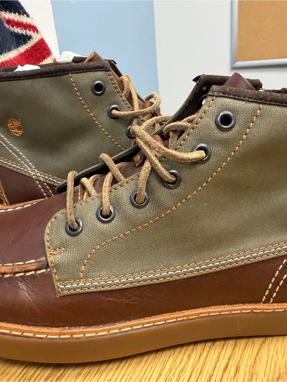 Timberland Brown Leather  Boots